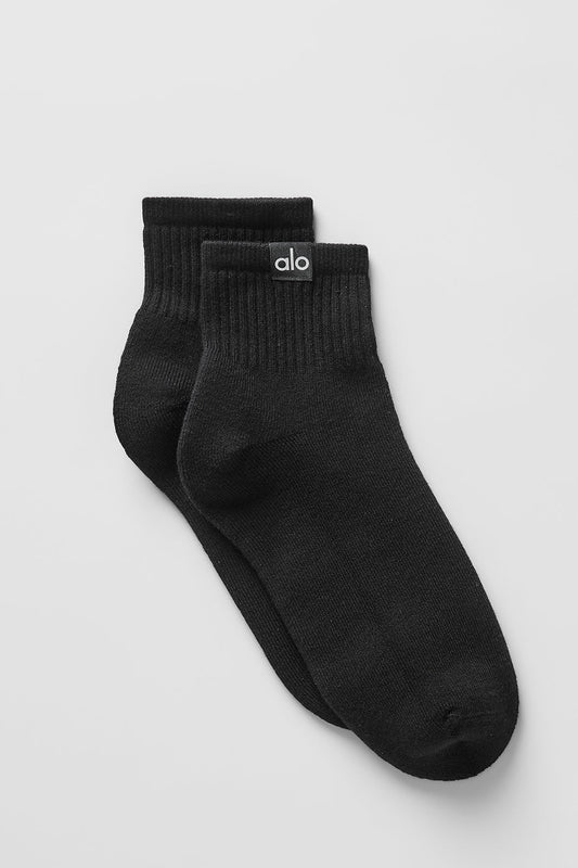Quarter Crew Street Sock - Black