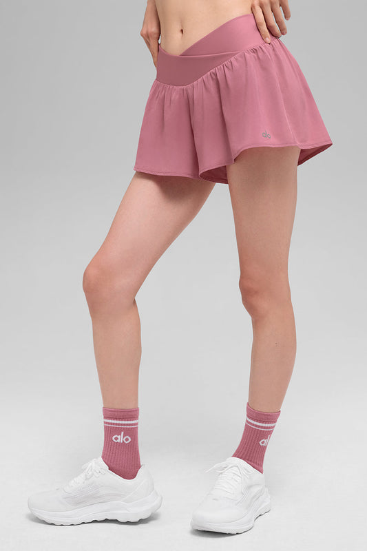 V-Cute Running Short - Pink Wild Rose
