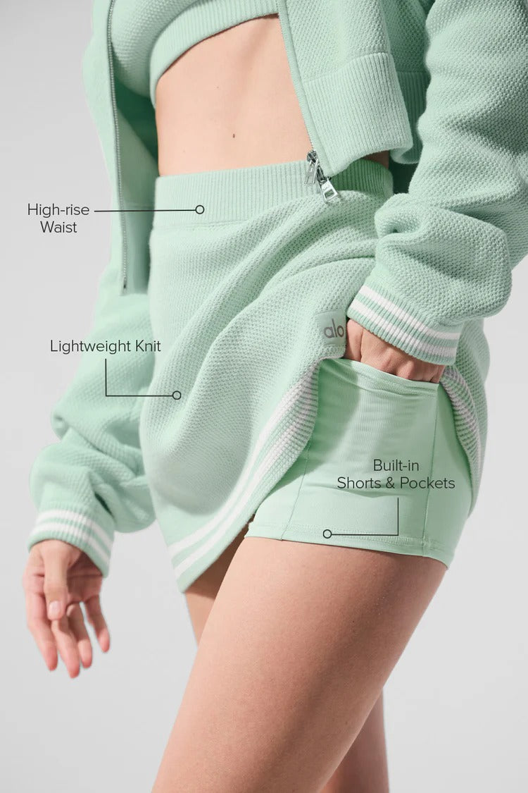 Tennis Club Sweater Knit Skirt