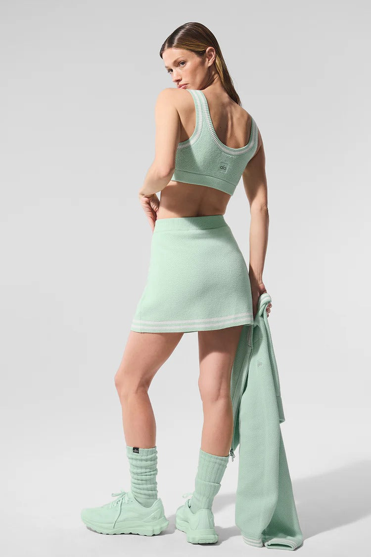 Tennis Club Sweater Knit Skirt
