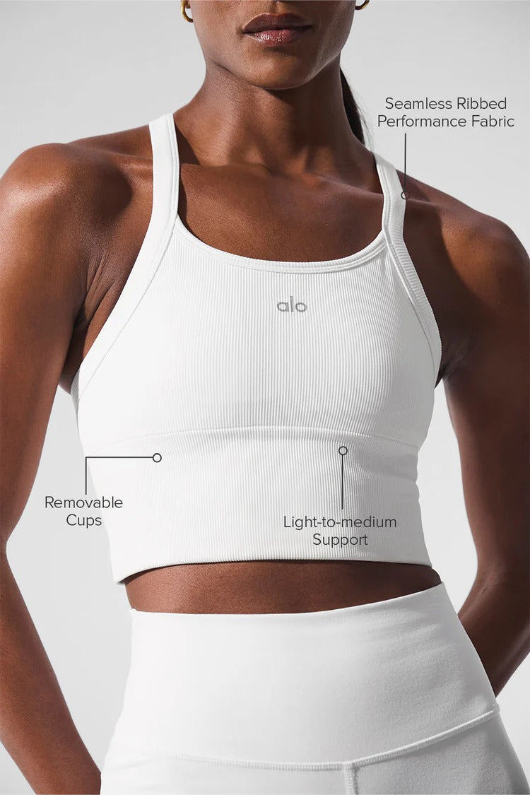 Seamless Ribbed Favorite Bra Tank
