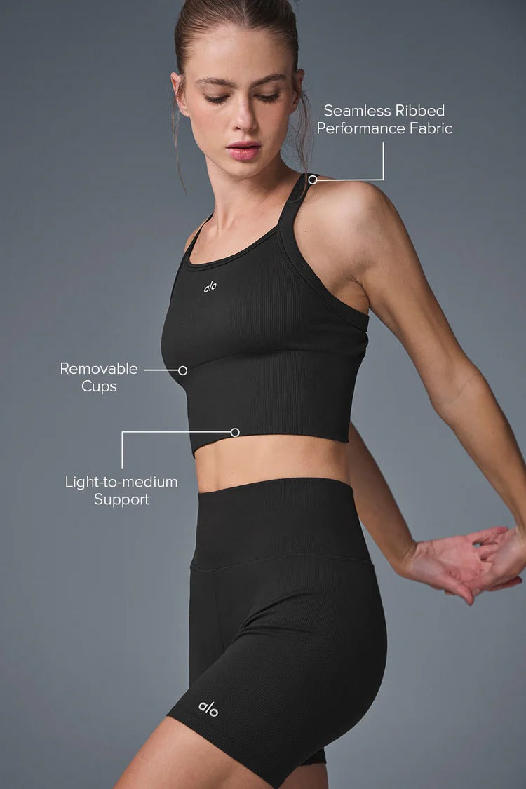 Seamless Ribbed Favorite Bra Tank
